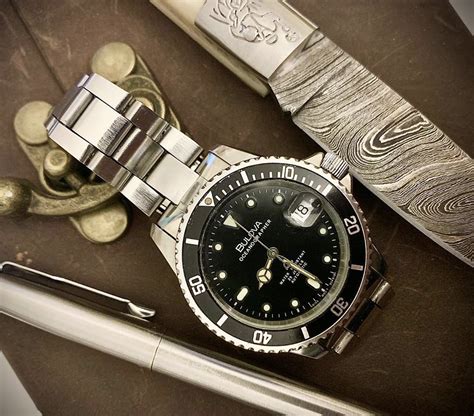 bulova rolex submariner